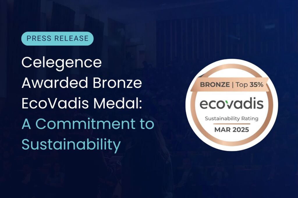 Celegence Awarded EcoVadis Bronze Medal for Sustainability Commitment