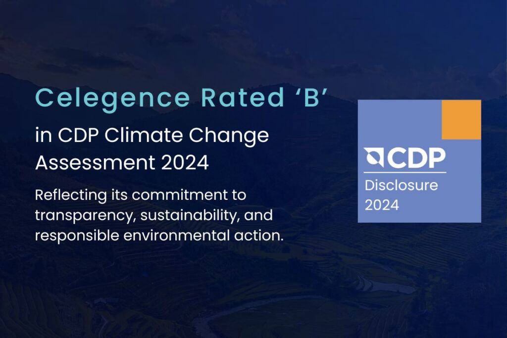 Celegence Achieves Grade B in 2024 CDP Climate Assessment