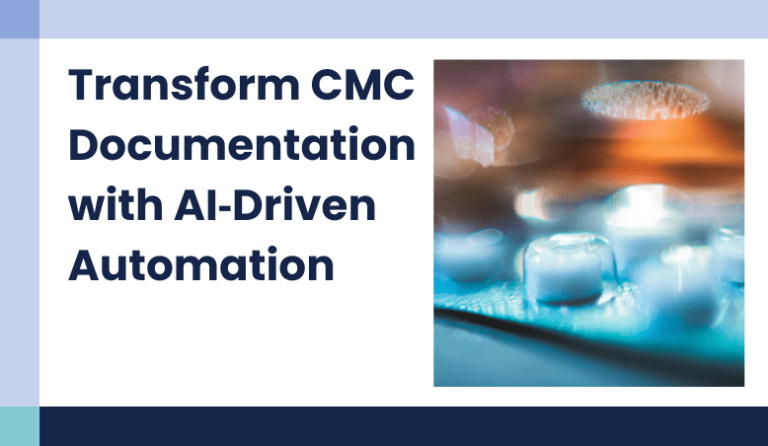 The Transformative Power of AI-Driven CMC Writing in Modern Pharmaceutical Development