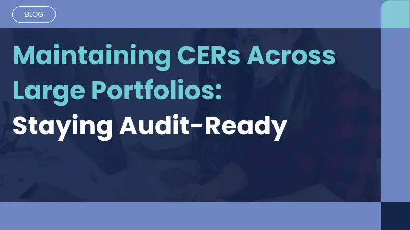 How Large Portfolios Can Stay Audit-Ready with Correct, Continuous, and Consistent CER Maintenance