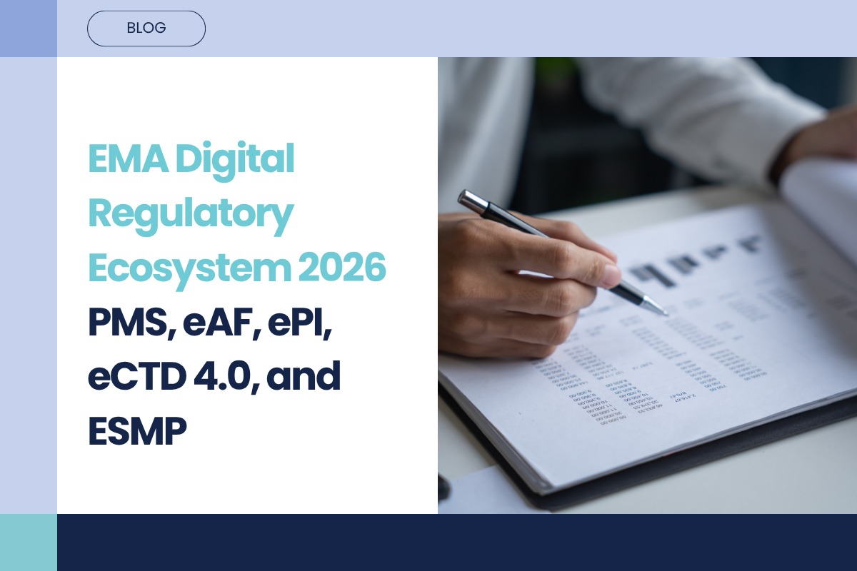 EMA Digital Transformation 2026 PMS, ePI, eAF, eCTD 4.0 & ESMP