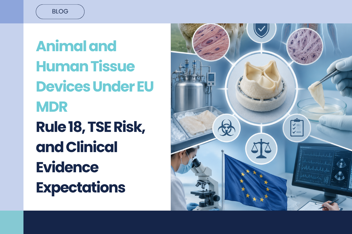 Devices Incorporating Tissues or Cells of Animal or Human Origin, or Their Derivatives: Data Expectations Under EU MDR