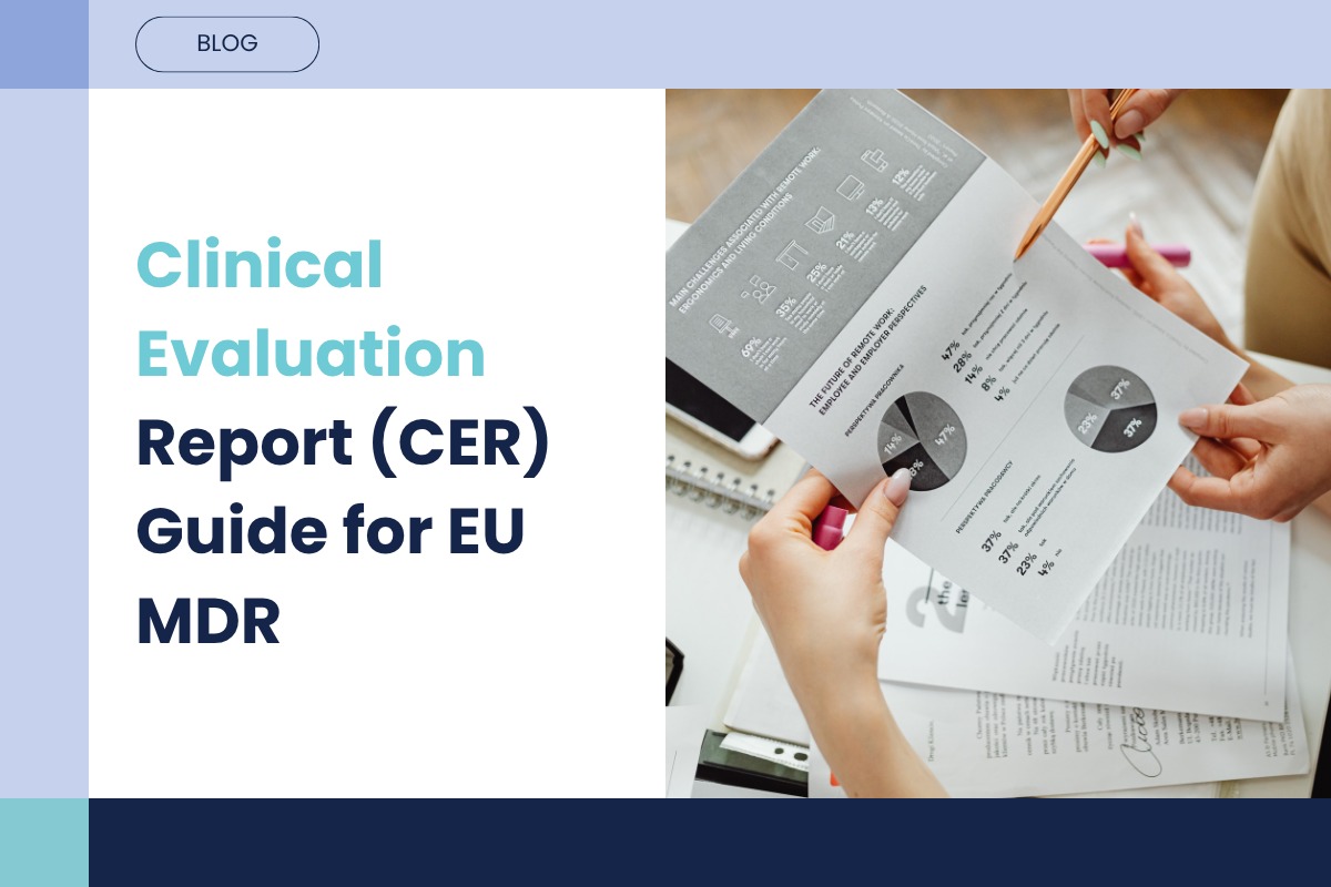 Clinical Evaluation Report (CER) development process under EU MDR