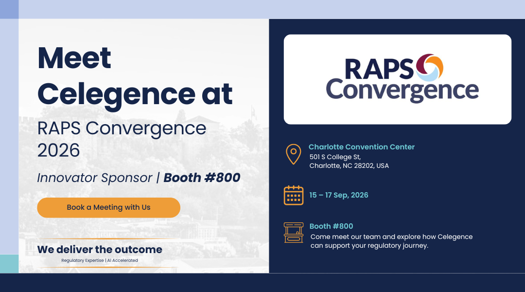 Meet Celegence at RAPS Convergence 2026
