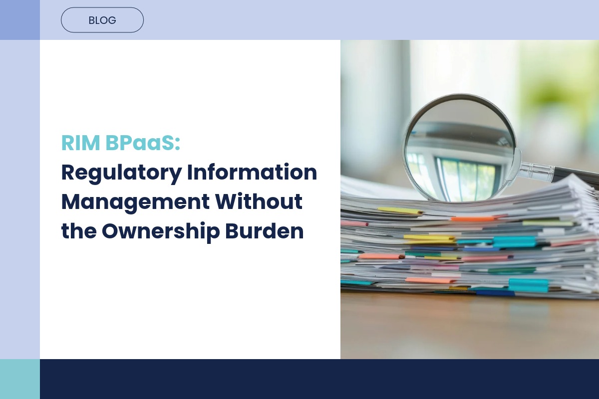 Regulatory Information Management as a Managed Service